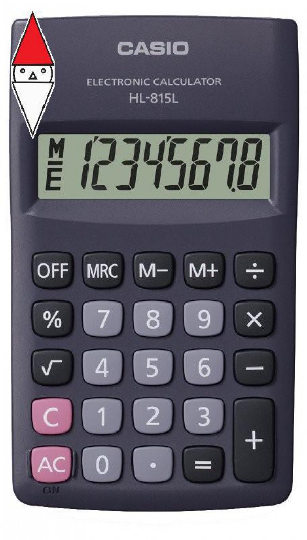 CASIO HL-815L-BK-W-GP