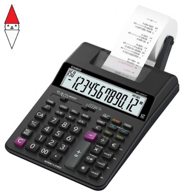 CASIO HR-150RCE-WB-EC